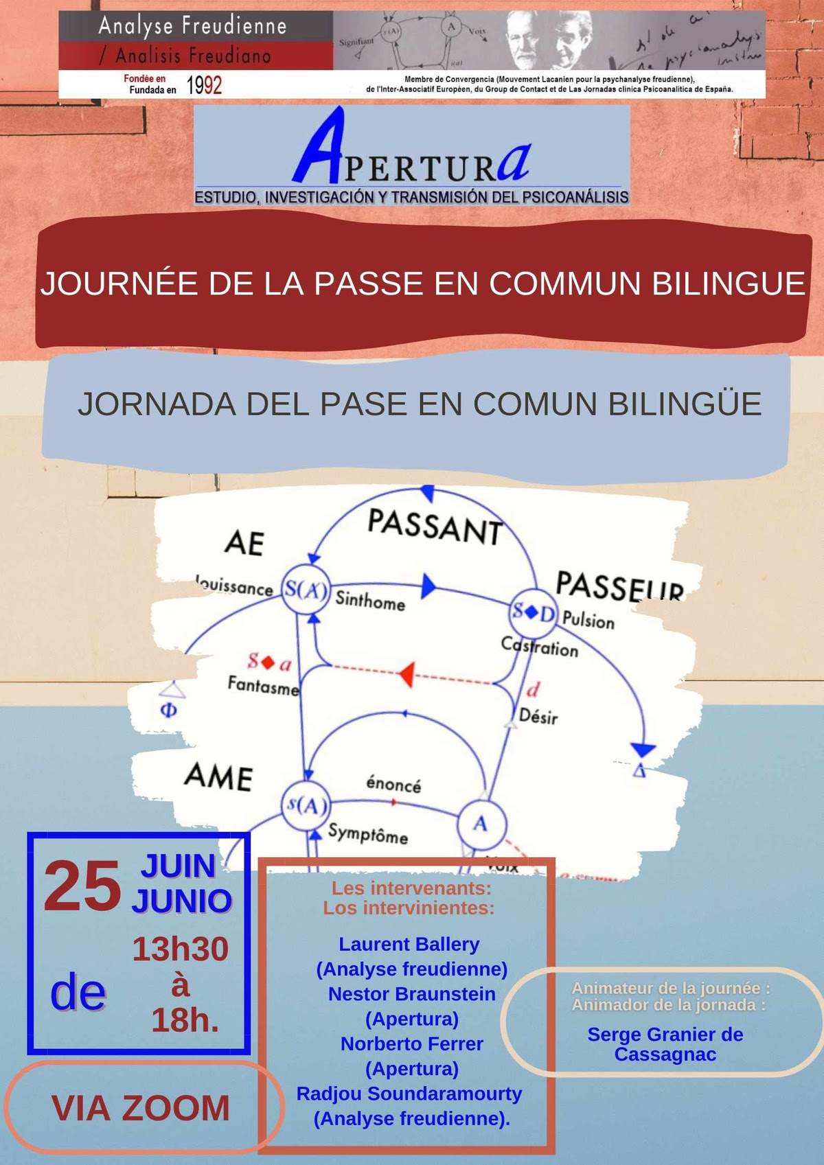 Jornada del Pase bilingue, en común con Apertura-  25 de junio de 2022- Por Zoom