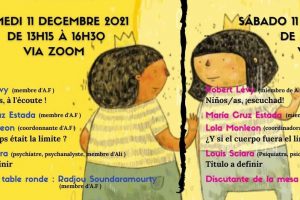 Demi journée d’étude: «Fille ou garçon ? La problématique trans chez les enfants». Samedi 11 décembre 2021